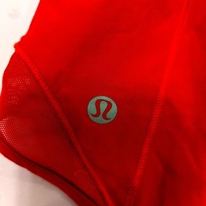 Lululemon athletica extra small red shorts